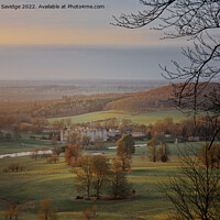 Buy canvas prints of Golden Hour at Heaven's Gate Longleat  by Duncan Savidge