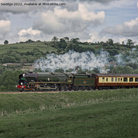 Buy canvas prints of Clan Line blasting out of Bath ... by Duncan Savidge