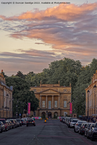 The Holburne Museum at sunset Picture Board by Duncan Savidge