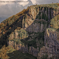 Buy canvas prints of Cheddar Gorge Close up by Duncan Savidge
