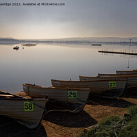 Buy canvas prints of Boats at Chew Valley Lake by Duncan Savidge
