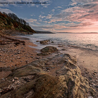 Buy canvas prints of Sunrise at Meudon Cornwall by Duncan Savidge