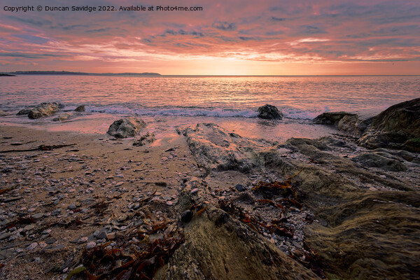 Cornish sunrise  Picture Board by Duncan Savidge