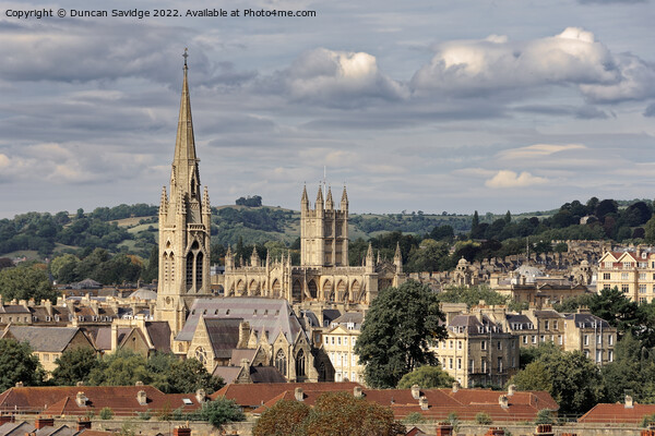 Bath's magnificent skyline  Picture Board by Duncan Savidge
