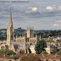 Buy canvas prints of Bath's magnificent skyline  by Duncan Savidge