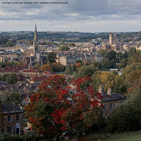 Buy canvas prints of Autumnal view across Bath by Duncan Savidge