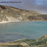 Buy canvas prints of Panoramic of Lulworth Cove by Duncan Savidge