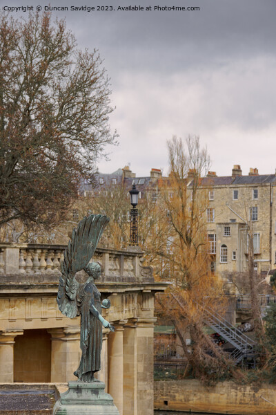 Angele of Peace side on Bath Picture Board by Duncan Savidge