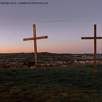 Buy canvas prints of Easter sunset over Bath by Duncan Savidge