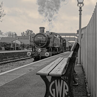 Buy canvas prints of GWR Pannier No. 9466 West Somerset Railway  by Duncan Savidge