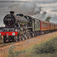 Buy canvas prints of Steam Train Bahamas on the West Somerset Steam Express by Duncan Savidge