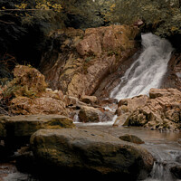 Buy canvas prints of Coniston Waterfall  by Duncan Savidge
