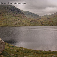 Buy canvas prints of Moody Levers Water panoramic  by Duncan Savidge