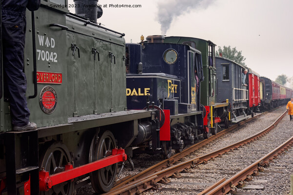 Overlord at Avon Valley Railway Picture Board by Duncan Savidge