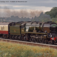 Buy canvas prints of Steam train Braunton  by Duncan Savidge