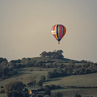 Buy canvas prints of Hot Air Balloons over bath October 2023 by Duncan Savidge