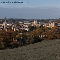 Buy canvas prints of Panoramic view of the City of Bath by Duncan Savidge
