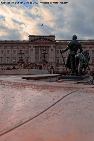 Buckingham Palace as seen from Victoria Monument  Picture Board by Duncan Savidge