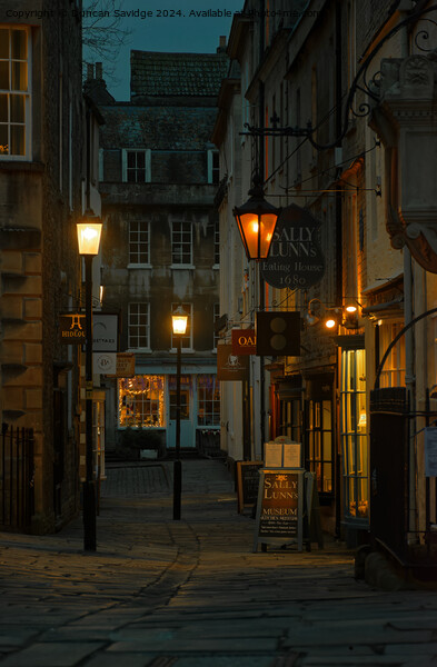 North Parade Passage dusk Picture Board by Duncan Savidge