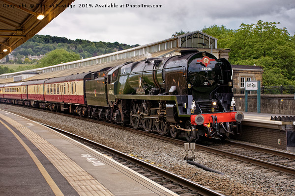Steam Train Braunton  Picture Board by Duncan Savidge