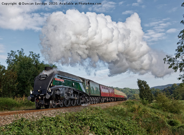 60009 Union of South Africa Bath 2019 Picture Board by Duncan Savidge