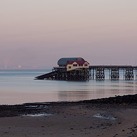 Buy canvas prints of Mumbles Lifeboat Stations by Chris Gill Jones