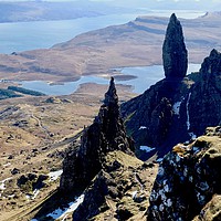Buy canvas prints of The Old Man of Storr, Isle of Skye, Scotland by John Robertson