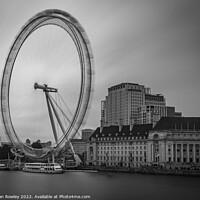 Buy canvas prints of The Eye in Motion by Adrian Rowley