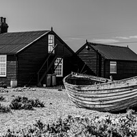 Buy canvas prints of Prospect Cottage Dungeness by Adrian Rowley