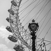 Buy canvas prints of Majestic London Eye by Adrian Rowley