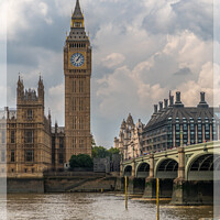 Buy canvas prints of The Elizabeth Tower by Adrian Rowley