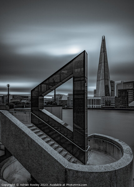 Majestic View of The Shard Picture Board by Adrian Rowley