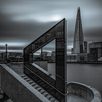 Buy canvas prints of Majestic View of The Shard by Adrian Rowley