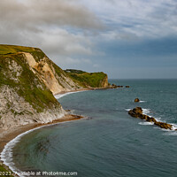 Buy canvas prints of The Jurassic Coast by Adrian Rowley
