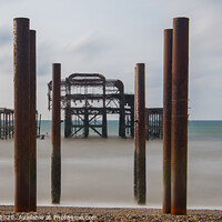 Buy canvas prints of West Pier Brighton by Adrian Rowley