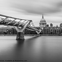 Buy canvas prints of Majestic St. Paul's.  by Adrian Rowley