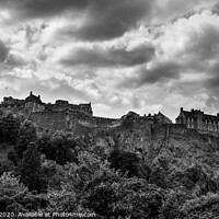 Buy canvas prints of Edinburgh Castle by Adrian Rowley