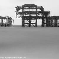Buy canvas prints of West Pier, Brighton by Adrian Rowley