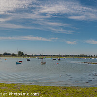 Buy canvas prints of Serene Bosham Quay, Your Perfect Escape  by Adrian Rowley