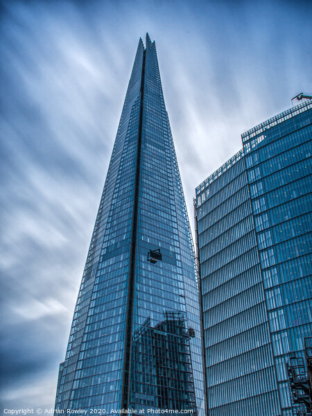 The Shard of London Picture Board by Adrian Rowley