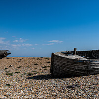 Buy canvas prints of Abandoned fishing boats by Adrian Rowley