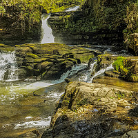 Buy canvas prints of Waterfall Set by Paul Grove