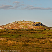 Buy canvas prints of Stowes Hill with the Cheesewring  by Jim Peters
