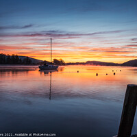 Buy canvas prints of Sunrise at Saint Germans on the river Lynher Southeast Cornwall by Jim Peters