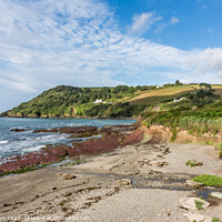 Buy canvas prints of Talland Bay on the south Cornish coast by Jim Peters