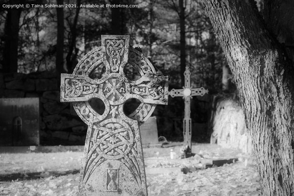 Mystic Celtic Cross Picture Board by Taina Sohlman