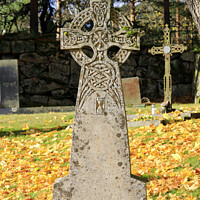 Buy canvas prints of Celtic Cross by Taina Sohlman