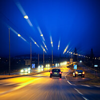 Buy canvas prints of Evening Traffic by Taina Sohlman