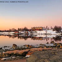 Buy canvas prints of Harakka Island on a Calm Morning of March by Taina Sohlman