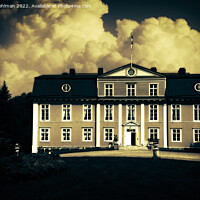 Buy canvas prints of Mustio Manor, Svarta Manor, Finland Dramatic View by Taina Sohlman